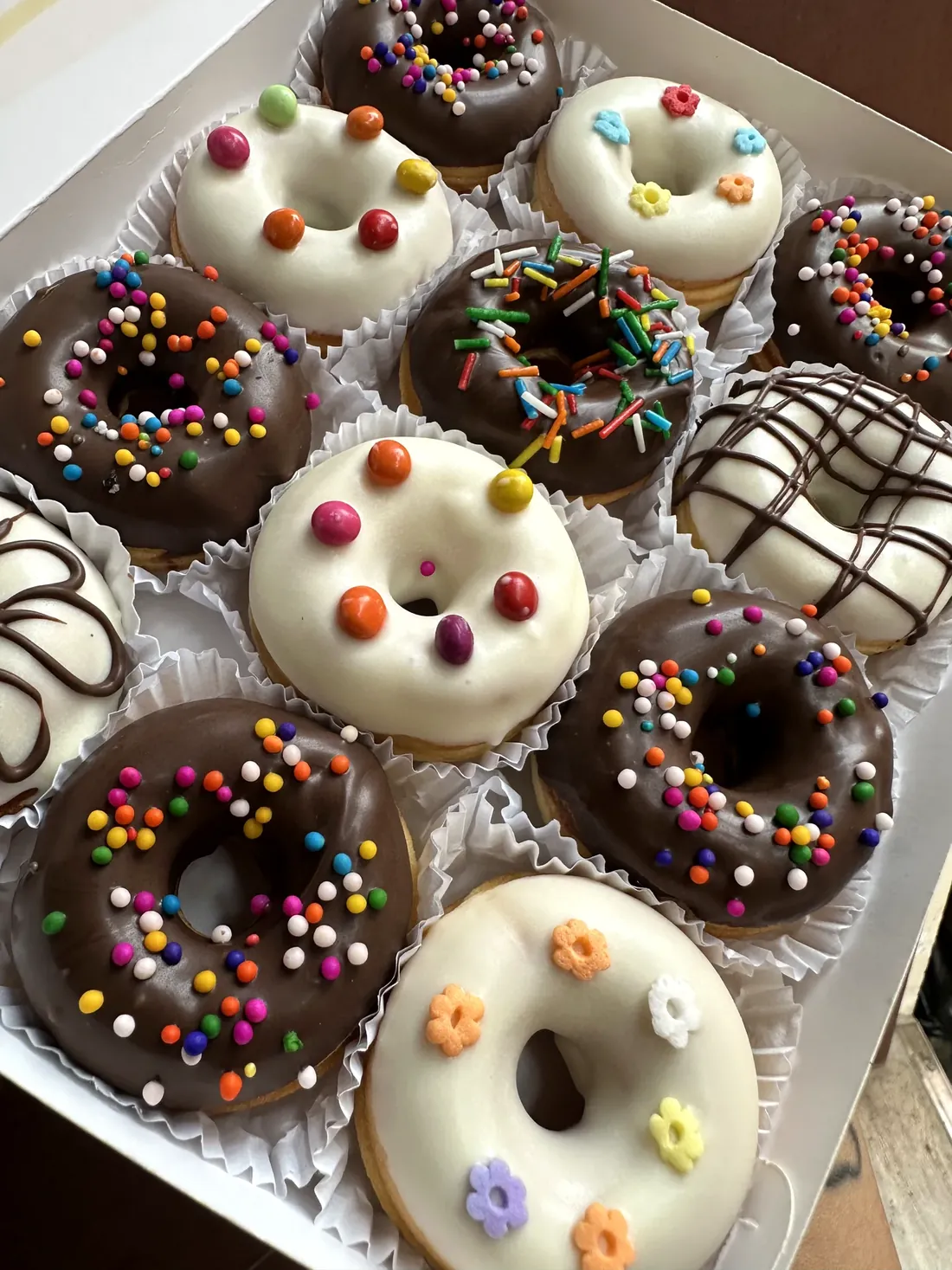 Mini donas clásicas